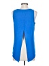 Express 100% Polyester Blue Sleeveless Top Size S - photo 2