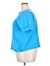 Woman Within Blue Short Sleeve Top Size 22 (1X) - photo 5