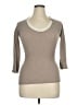 Rivamonti Solid Tan 3/4 Sleeve Top Size XL - photo 1