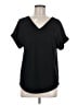 Shein Black Short Sleeve T-Shirt Size 6 - photo 1