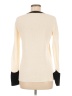 Belford 100% Pima Cotton Color Block Ivory Pullover Sweater Size M - photo 2
