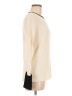 Belford 100% Pima Cotton Color Block Ivory Pullover Sweater Size M - photo 4