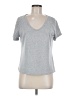 Shein Silver Short Sleeve T-Shirt Size 6 - photo 1