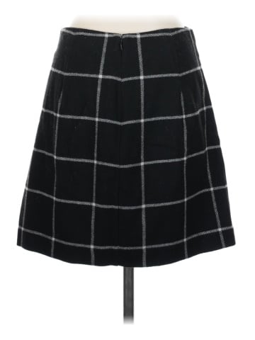 Madewell Museum Patch-Pocket Mini Skirt in Windowpane (view 2)
