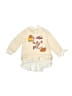 Little Lass Ivory Long Sleeve Blouse 12-18 MO / 18 MO - photo 1