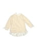 Little Lass Ivory Long Sleeve Blouse 12-18 MO / 18 MO - photo 2