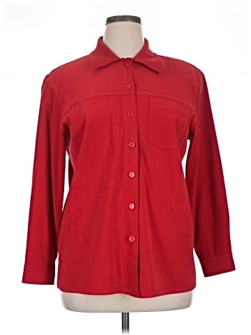 Allison Daley Long Sleeve Button-Down Shirt (view 1)