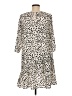 Hayden 100% Polyester Animal Print Ivory Casual Dress Size M - photo 2