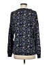 Lucky Brand Blue Long Sleeve Blouse Size M - photo 2