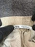 Zara Chevron-herringbone Ivory Casual Pants Size XS - photo 7