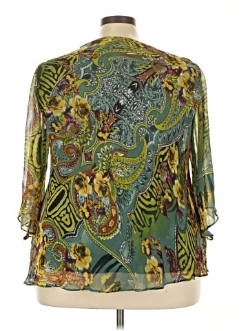 Signature 3/4 Sleeve Blouse (view 2)