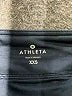 Athleta Graphic Black Athletic Shorts Size XXS - photo 3
