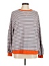 Unbranded Stripes Gray Pullover Sweater Size M - photo 1