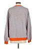 Unbranded Stripes Gray Pullover Sweater Size M - photo 2