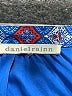 Daniel Rainn 100% Polyester Paisley Blue Casual Dress Size XL (estimated) - photo 6