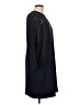 J.Crew 100% Polyester Black Casual Dress Size 10 - photo 4