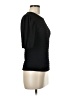 Shein Black Short Sleeve Top Size 6 - photo 4