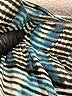 La Blanca Print Teal Blue Casual Pants Size S - photo 9