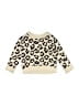 The Children's Place Animal Print Ivory Pullover Sweater Size 12-18 mo - photo 1