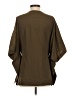 MICHAEL Michael Kors 100% Polyester Brown 3/4 Sleeve Blouse Size S - photo 2