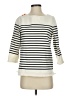 ALLIHOP 100% Cotton Ivory Pullover Sweater Size S - photo 1