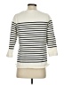 ALLIHOP 100% Cotton Ivory Pullover Sweater Size S - photo 2