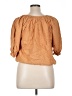 Democracy 100% Rayon Orange 3/4 Sleeve Blouse Size XL - photo 2