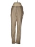 Gap 100% Polyester Tan Faux Leather Pants Size 12 - photo 1