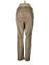 Gap 100% Polyester Tan Faux Leather Pants Size 12 - photo 2