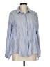 White Crow 100% Cotton Stripes Blue Long Sleeve Button-Down Shirt Size L - photo 1