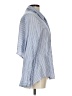 White Crow 100% Cotton Stripes Blue Long Sleeve Button-Down Shirt Size L - photo 4