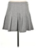 H&M Solid Gray Casual Skirt Size L - photo 2