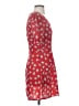 Missguided Hearts Red Casual Dress Size 4 - photo 4