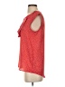 Gibson 100% Polyester Red Sleeveless Blouse Size XS - photo 5