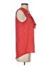 Gibson 100% Polyester Red Sleeveless Blouse Size XS - photo 4