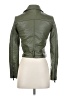 Joe's Jeans 100% Polyurethane Green Jacket Size XS - photo 2