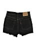 Levi's Black Denim Shorts Size 25 waist - photo 2