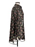 MNG Floral Black 3/4 Sleeve Blouse Size 2 - photo 4