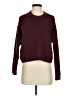 American Eagle Outfitters Tweed Burgundy Pullover Sweater Size S - photo 1