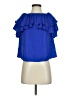 Lilly Pulitzer 100% Polyester Blue Sleeveless Blouse Size XS - photo 1