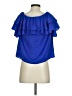 Lilly Pulitzer 100% Polyester Blue Sleeveless Blouse Size XS - photo 2
