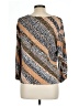 Ruby Rd. Animal Print Brown 3/4 Sleeve Blouse Size L (petite) - photo 2