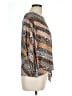 Ruby Rd. Animal Print Brown 3/4 Sleeve Blouse Size L (petite) - photo 4