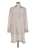 Club Monaco Tan Long Sleeve Polo Size 8 - photo 1