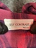 Self Contrast Plaid Purple 3/4 Sleeve Blouse Size S - photo 7