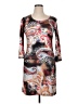 White Mark Paisley Brown Casual Dress Size XL - photo 1