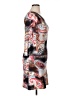 White Mark Paisley Brown Casual Dress Size XL - photo 4