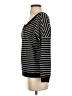 Perfectly Priscilla Stripes Black Pullover Sweater Size S - photo 5