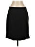 Express Solid Black Wool Skirt Size 4 - photo 1