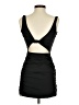 Unbranded Solid Black Cocktail Dress Size S - photo 2